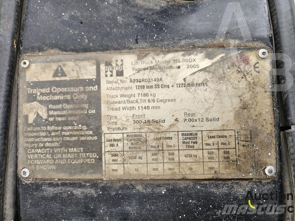 Hyster H5.00DX Dizelski viljuškari