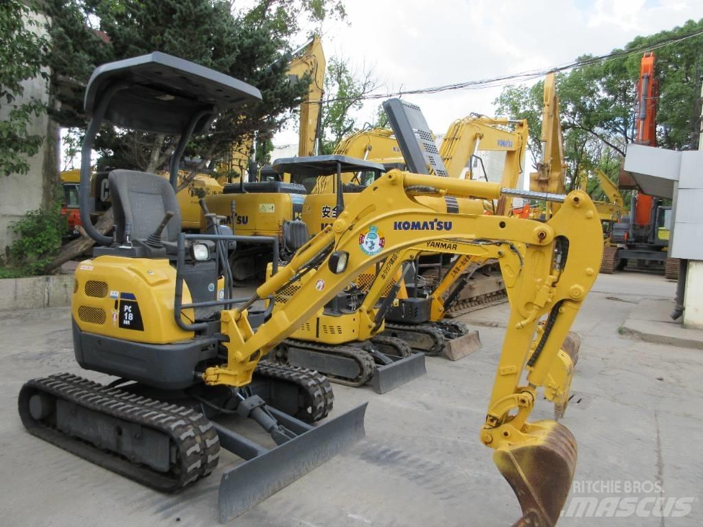 Komatsu PC 18 Mini bageri < 7t