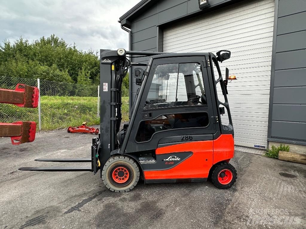 Linde E 25 -01 Električni viljuškari