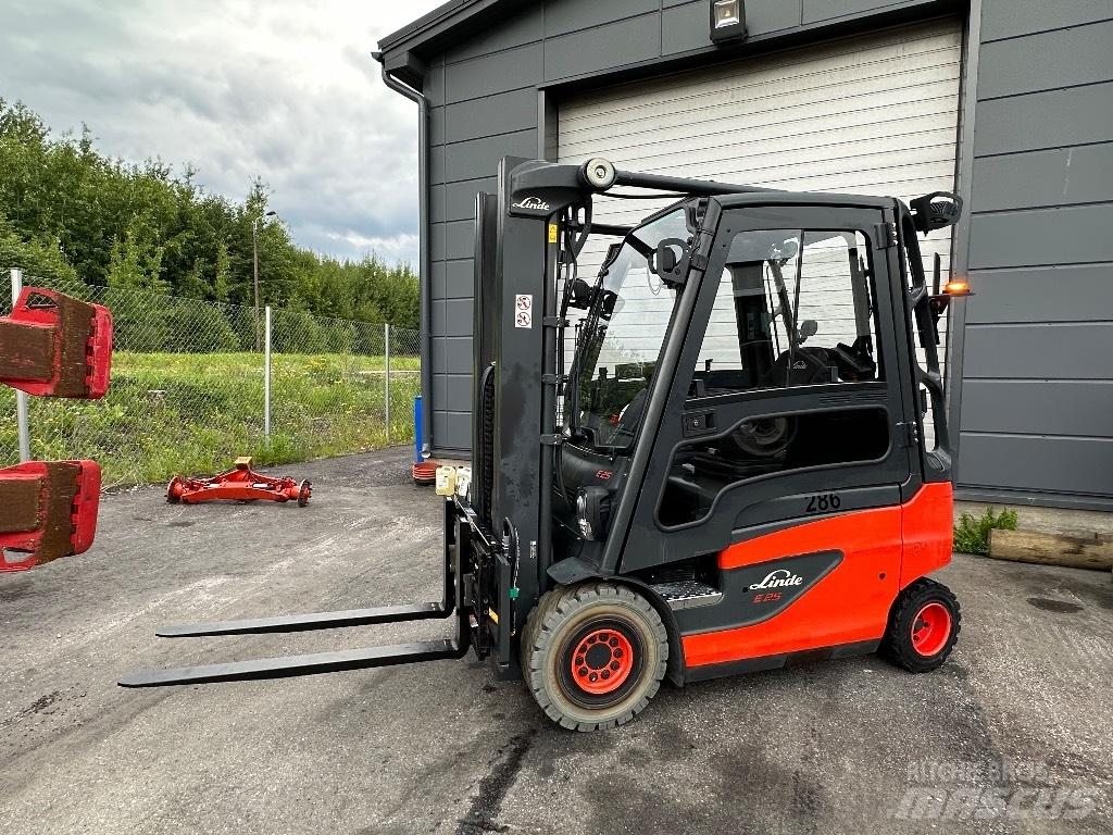 Linde E 25 -01 Električni viljuškari