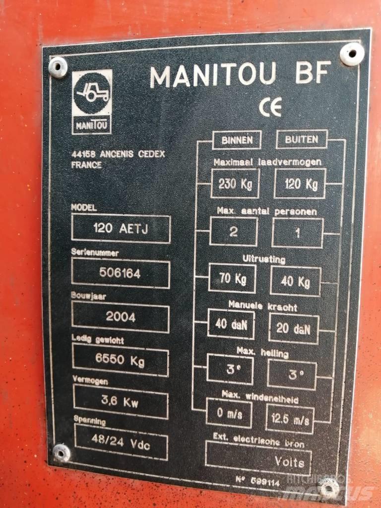 Manitou 120 AETJ3D Zglobne podizne platforme