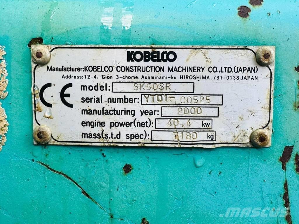 Kobelco SK 60 SR Mini bageri < 7t
