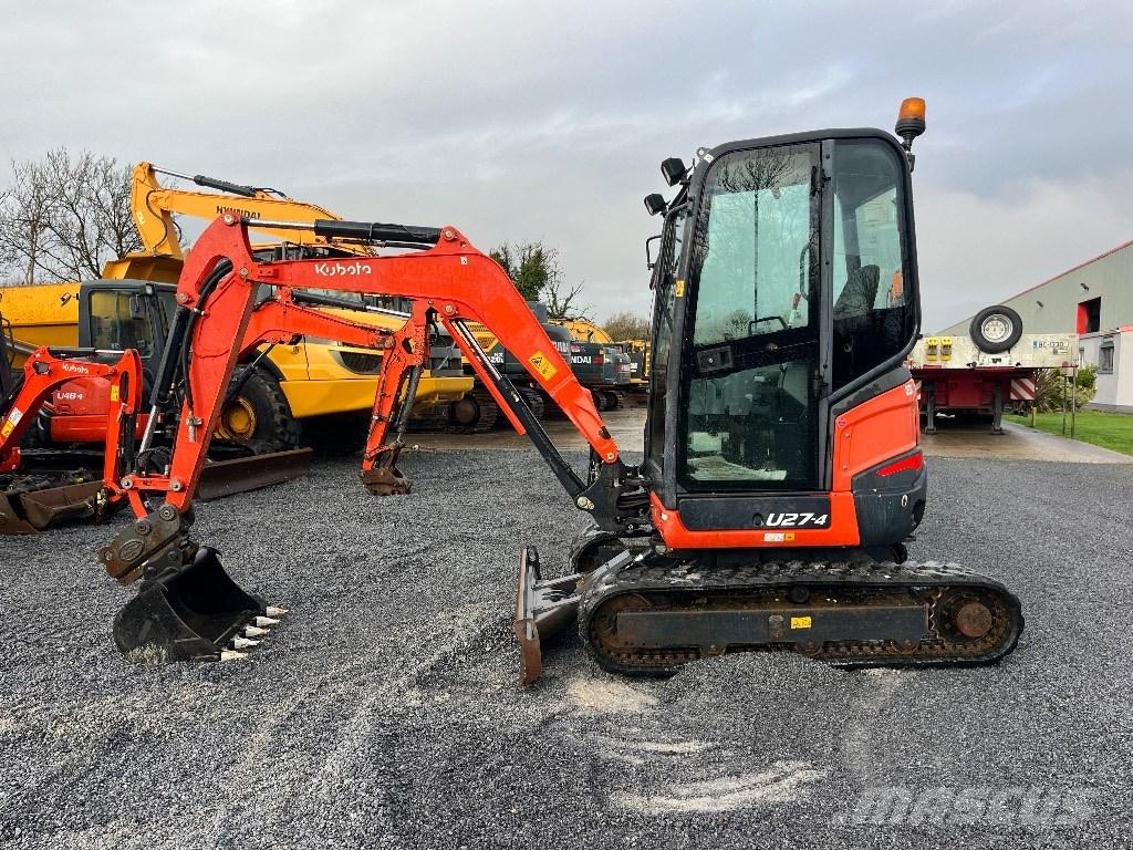 Kubota U 27-4 Mini bageri < 7t