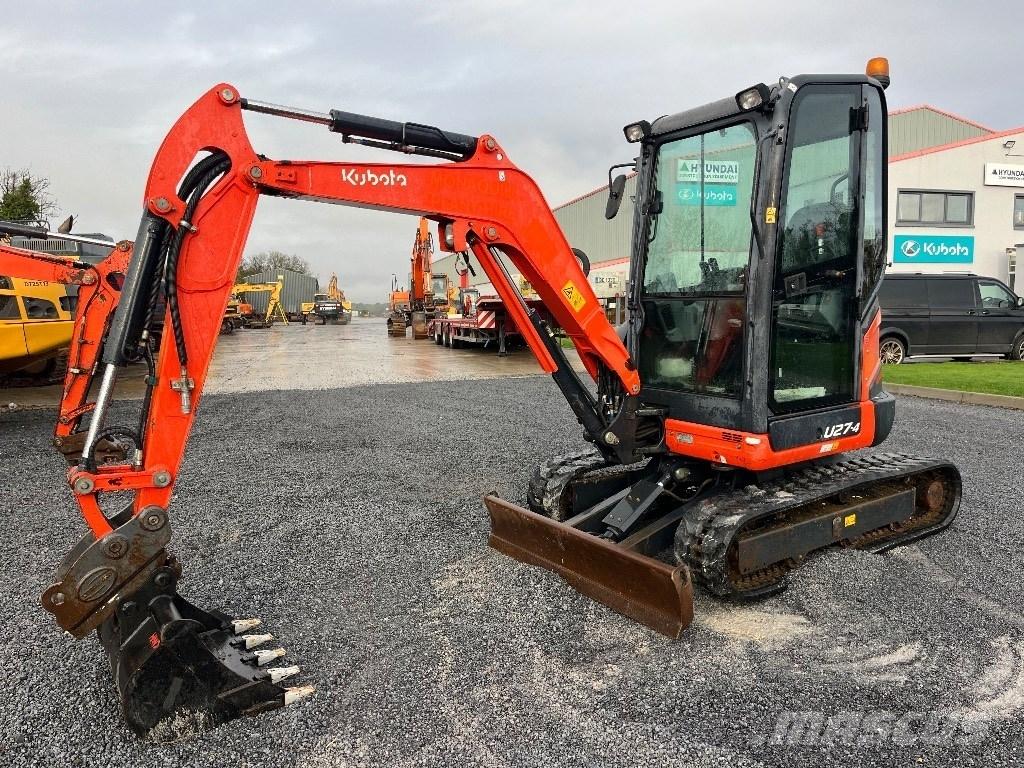 Kubota U 27-4 Mini bageri < 7t