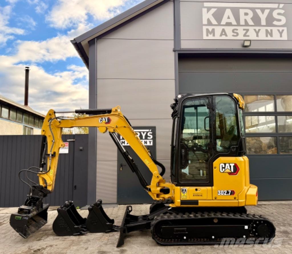 CAT 302.7 CR Mini bageri < 7t