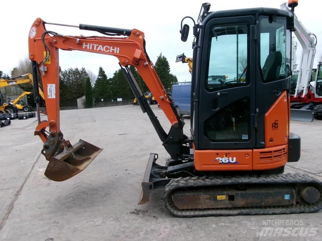 Hitachi 26U Mini bageri < 7t