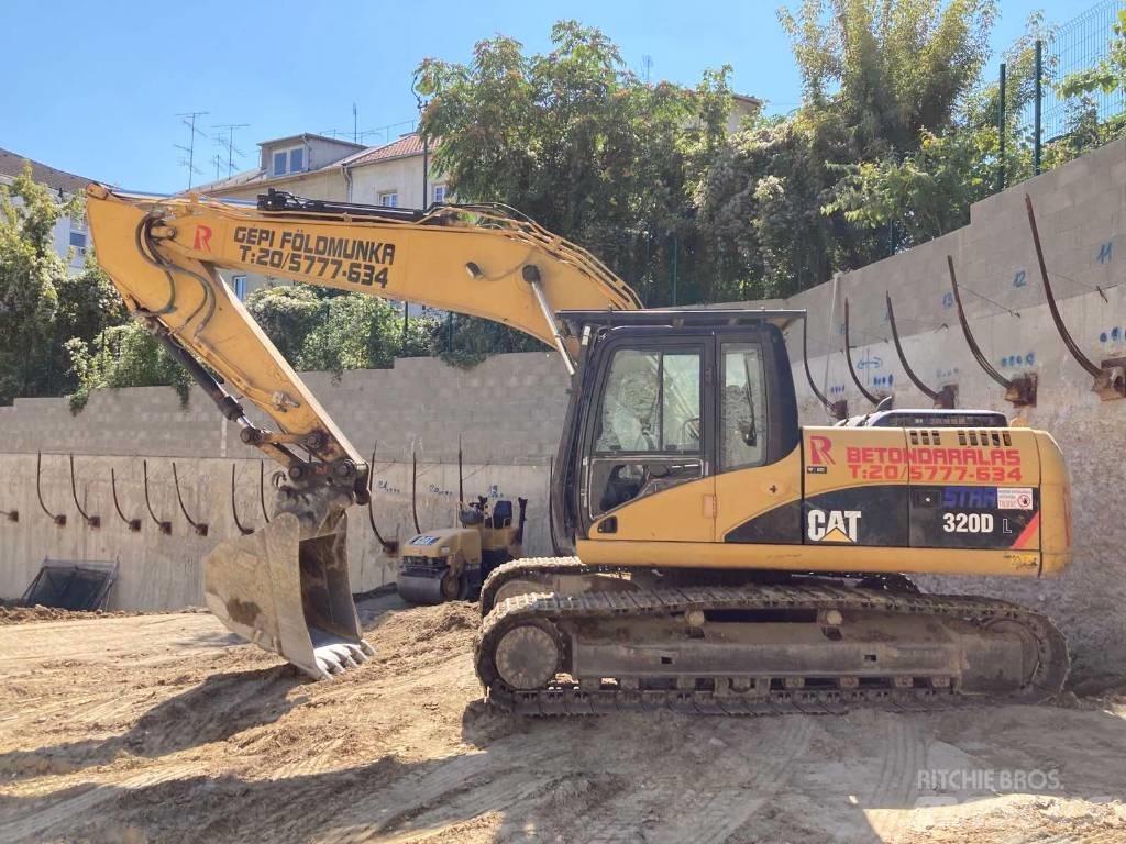 CAT 320 D L Bageri guseničari