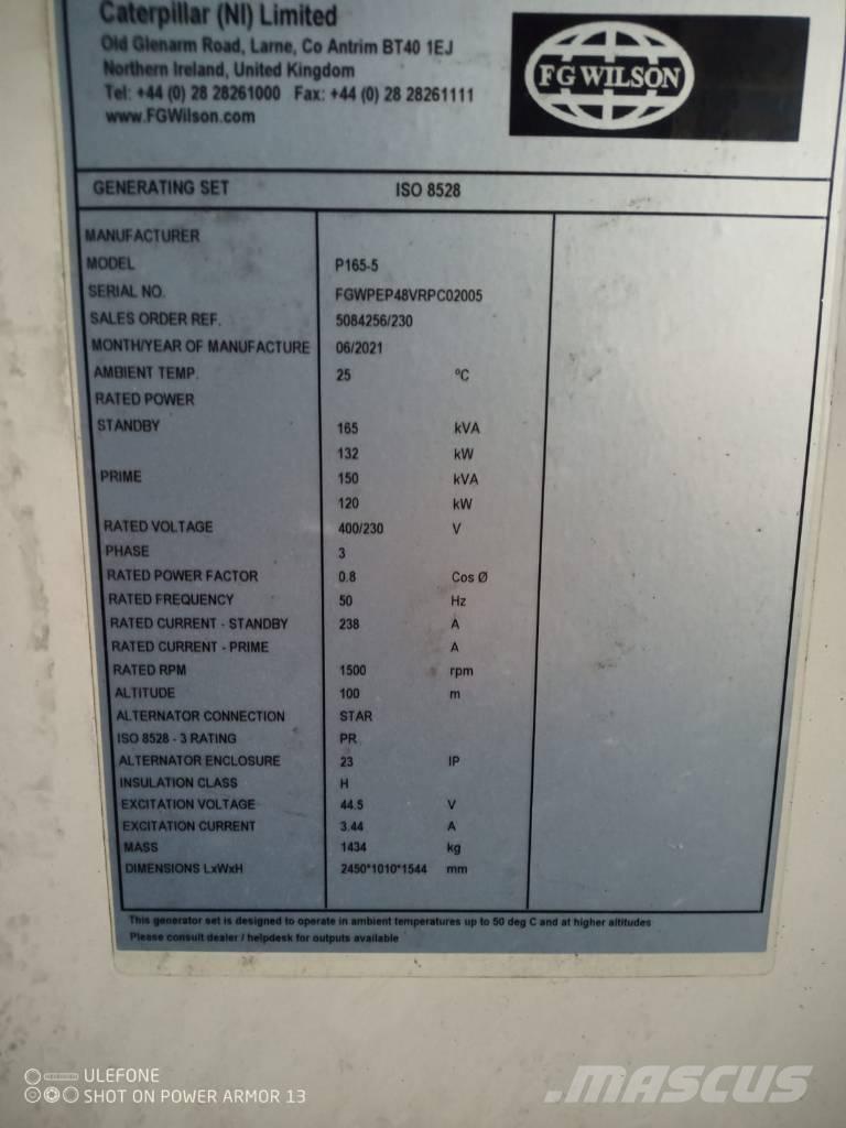 FG Wilson P 65-5 Dizel generatori