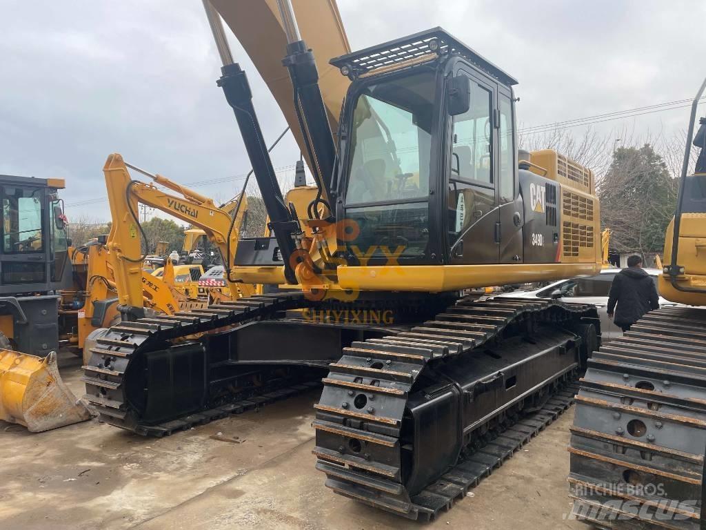 CAT 349 D2 Bageri guseničari