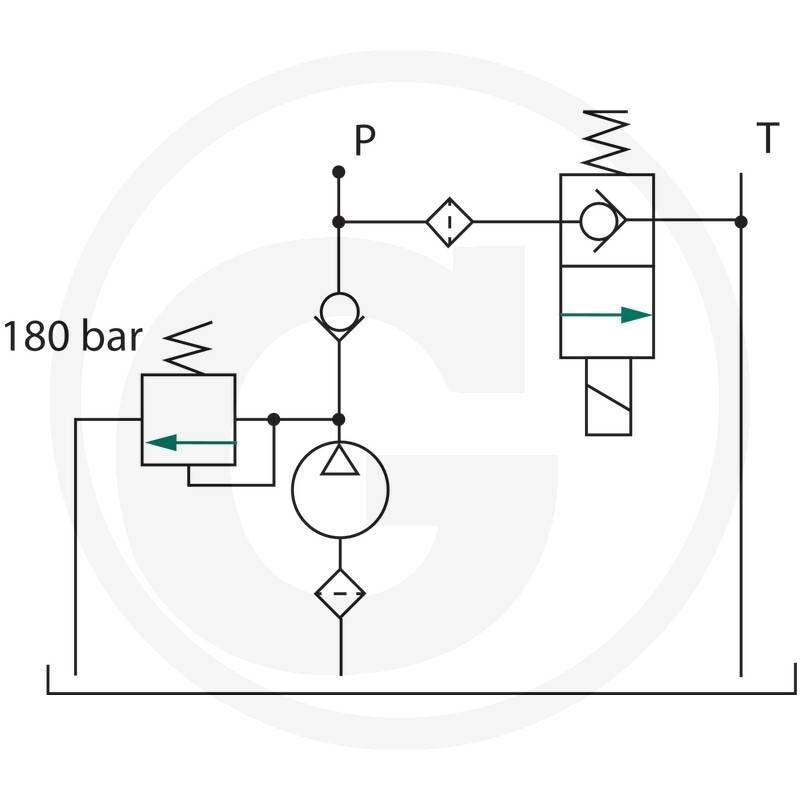  Hydraulaggregat 24V Hidraulika