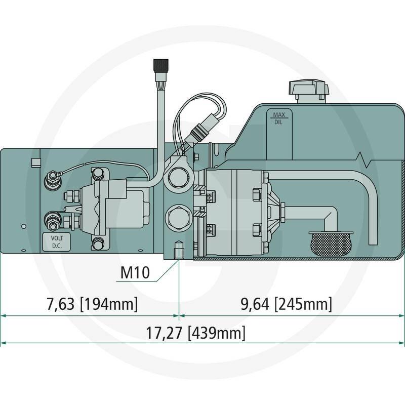  Hydraulaggregat 24V Hidraulika