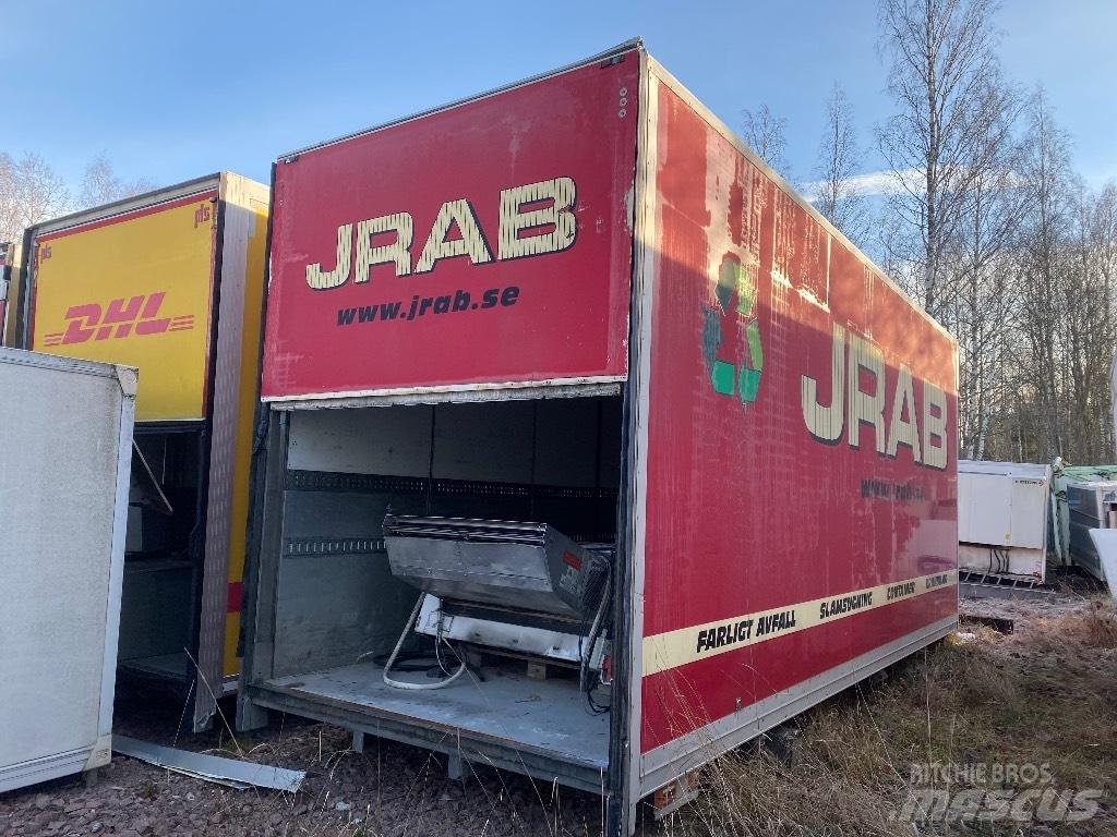 Lastbil skåp Boxar Kontejneri