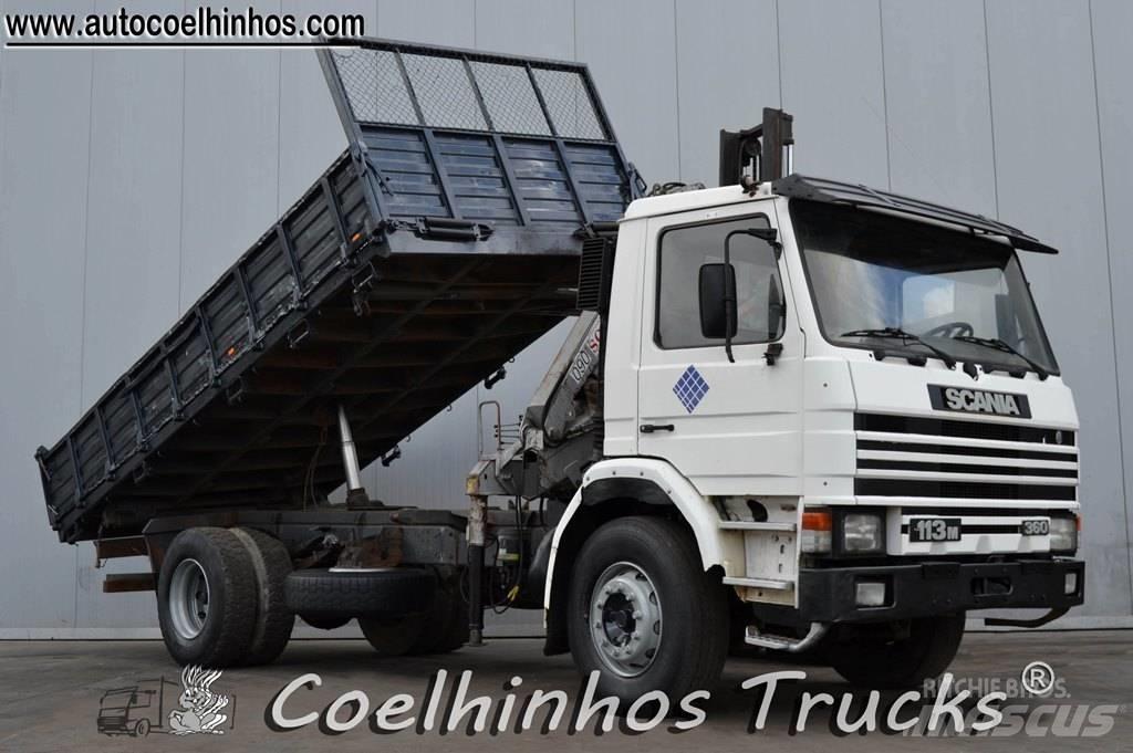 Scania 113H 360 Kiperi kamioni