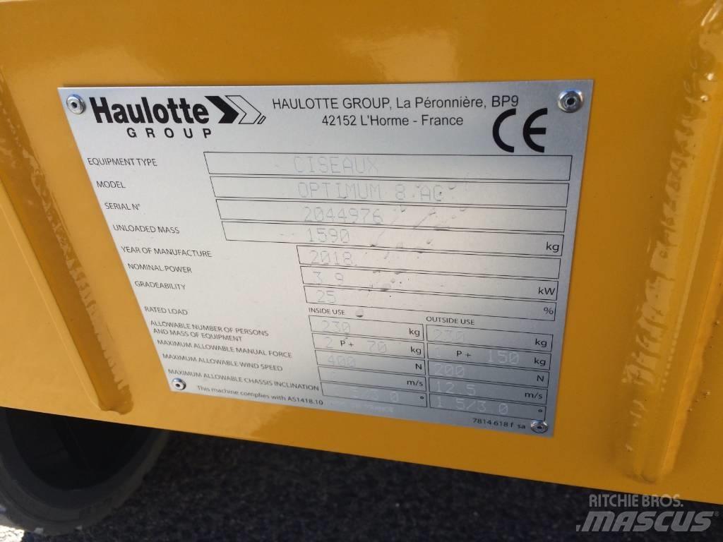Haulotte Optimum  8 Makazaste platforme