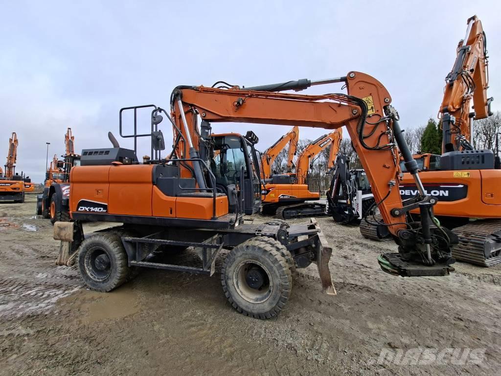 Doosan DX140W-5 Bageri točkaši