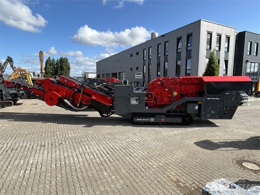 GIPO P 090 GIGA Mobilne drobilice