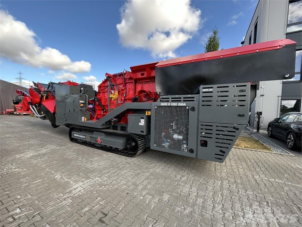 GIPO P 090 GIGA Mobilne drobilice