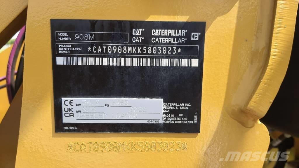 CAT 908M Utovarivači na točkove