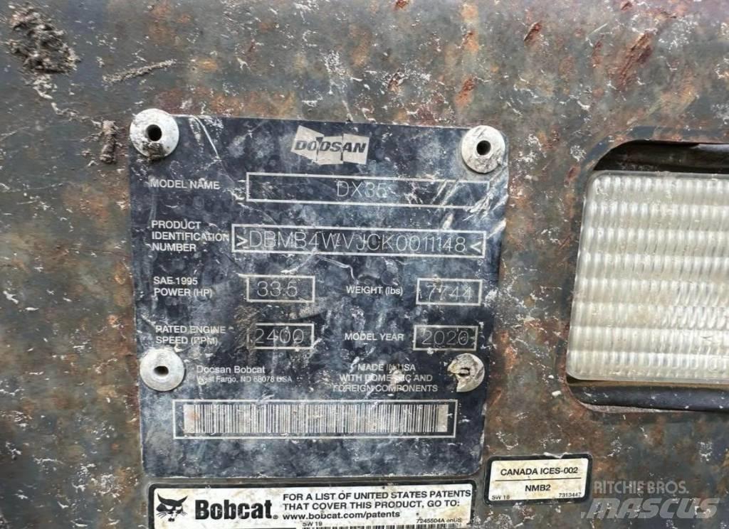 Doosan DX 35 Mini bageri < 7t