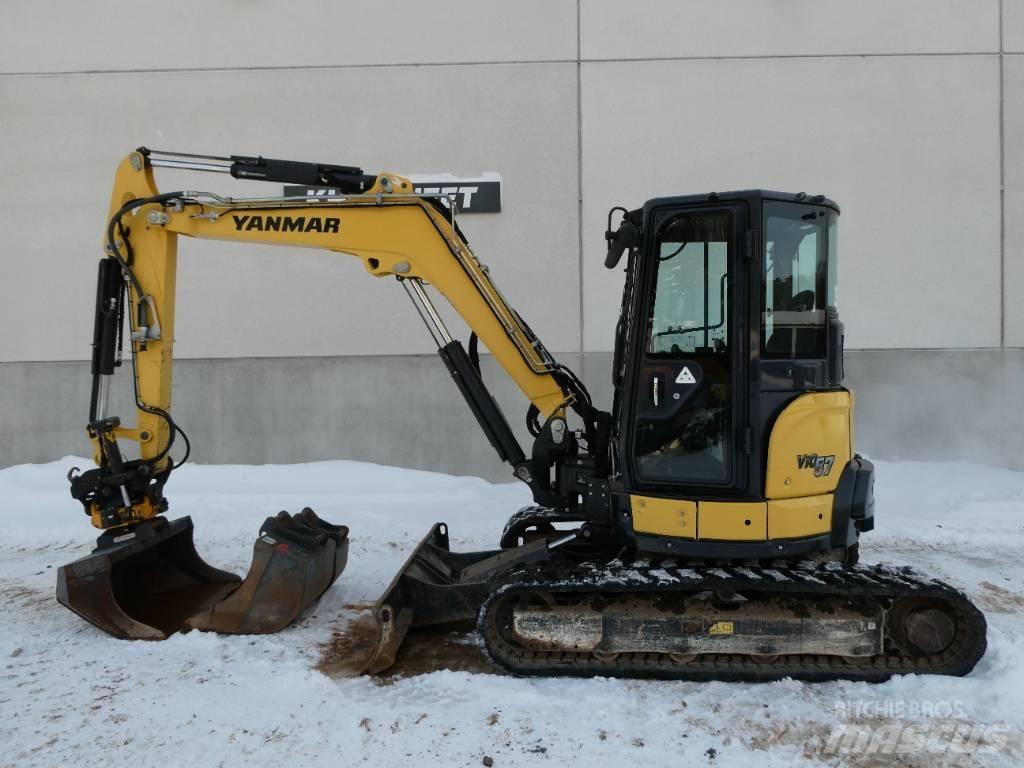 Yanmar Vio 57-6A Mini bageri < 7t