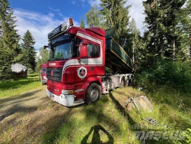 Scania R 500 Rol kiper kamioni sa kukom za podizanje tereta