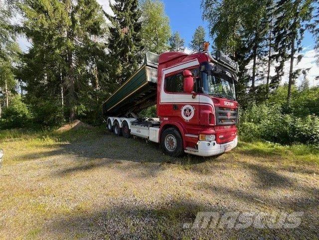 Scania R 500 Rol kiper kamioni sa kukom za podizanje tereta