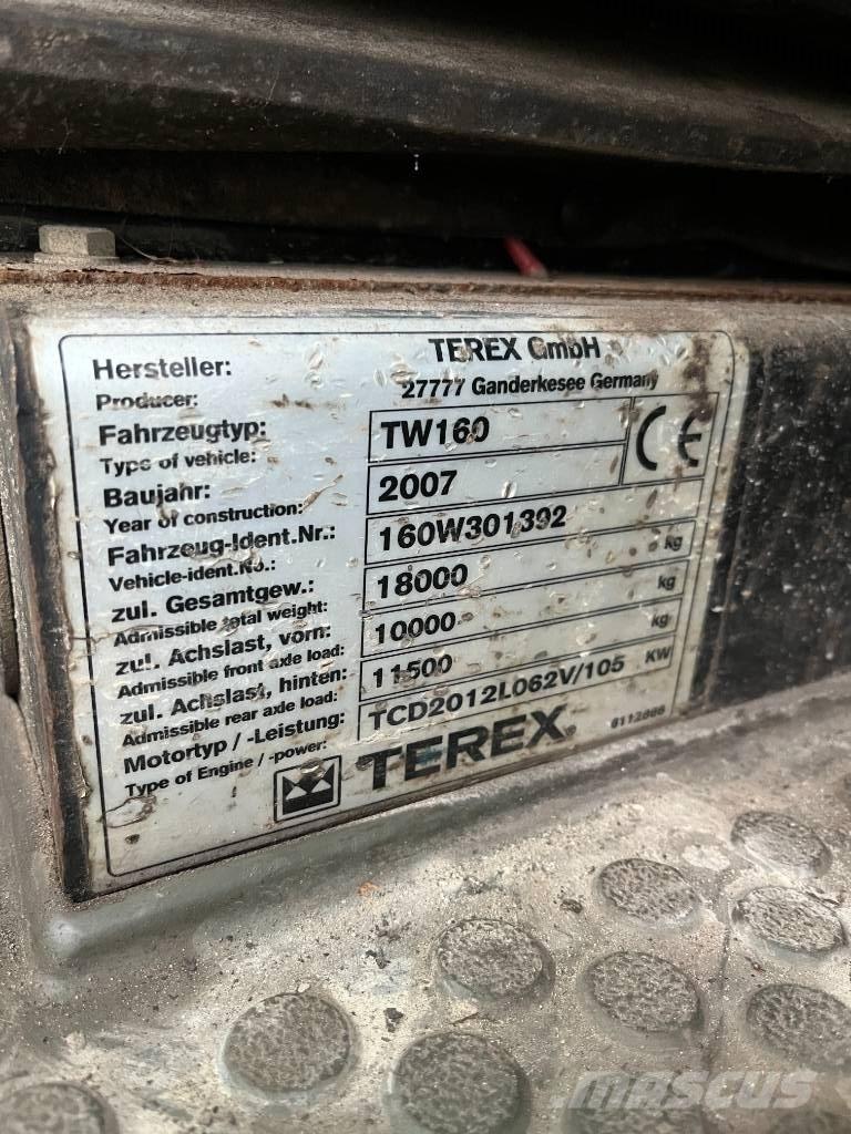 Terex TW 160 Bageri točkaši