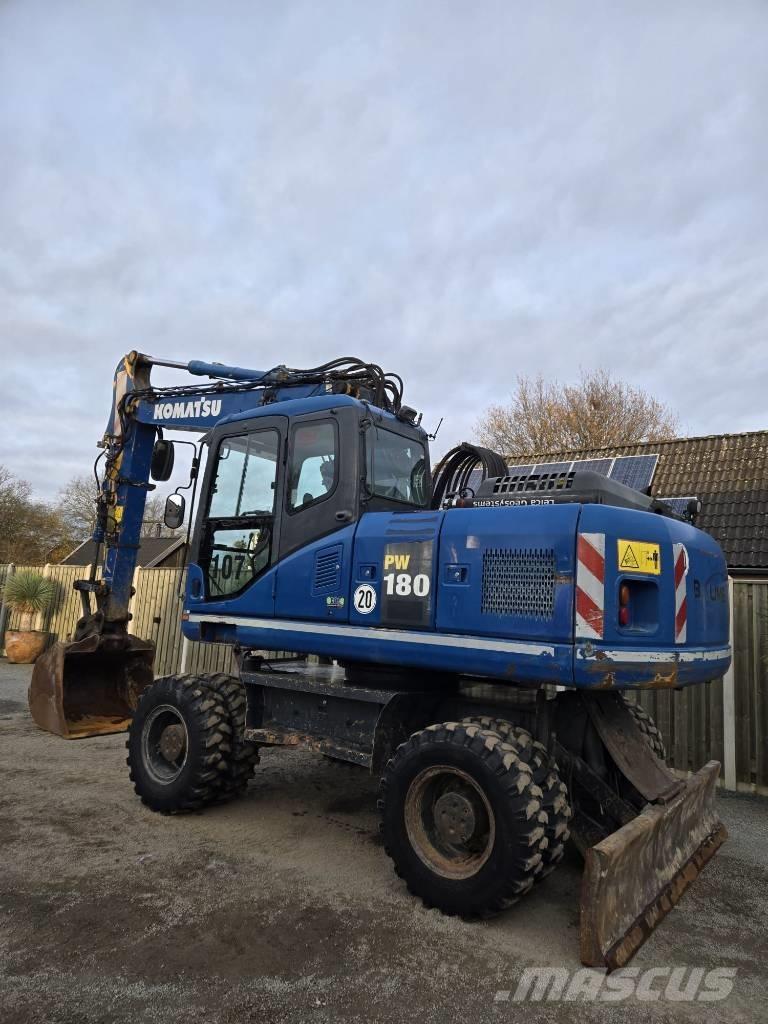 Komatsu PW 180-7EO Bageri točkaši
