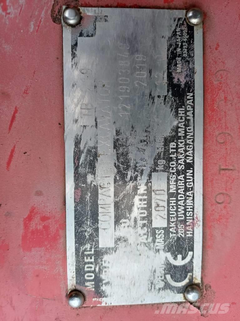 Takeuchi TB 219 Mini bageri < 7t