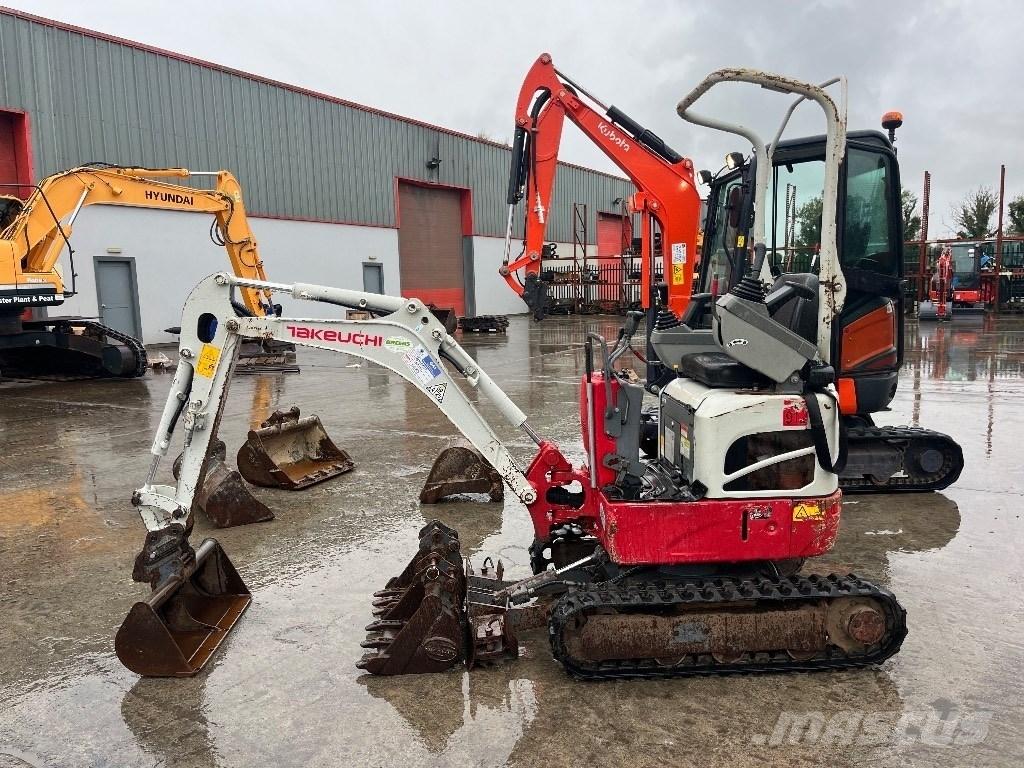 Takeuchi TB 210 R Mini bageri < 7t