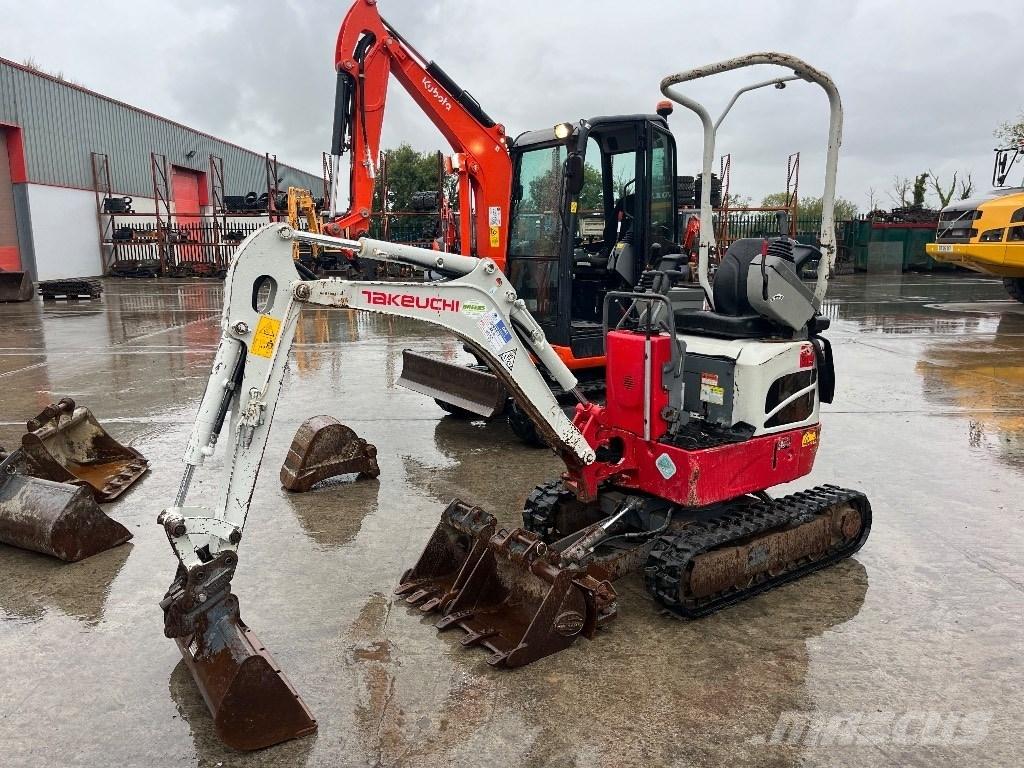 Takeuchi TB 210 R Mini bageri < 7t
