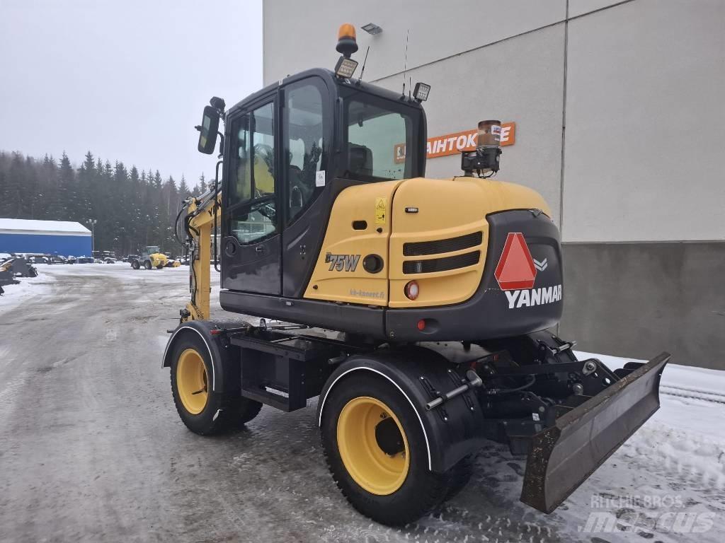 Yanmar B 75 W Bageri točkaši