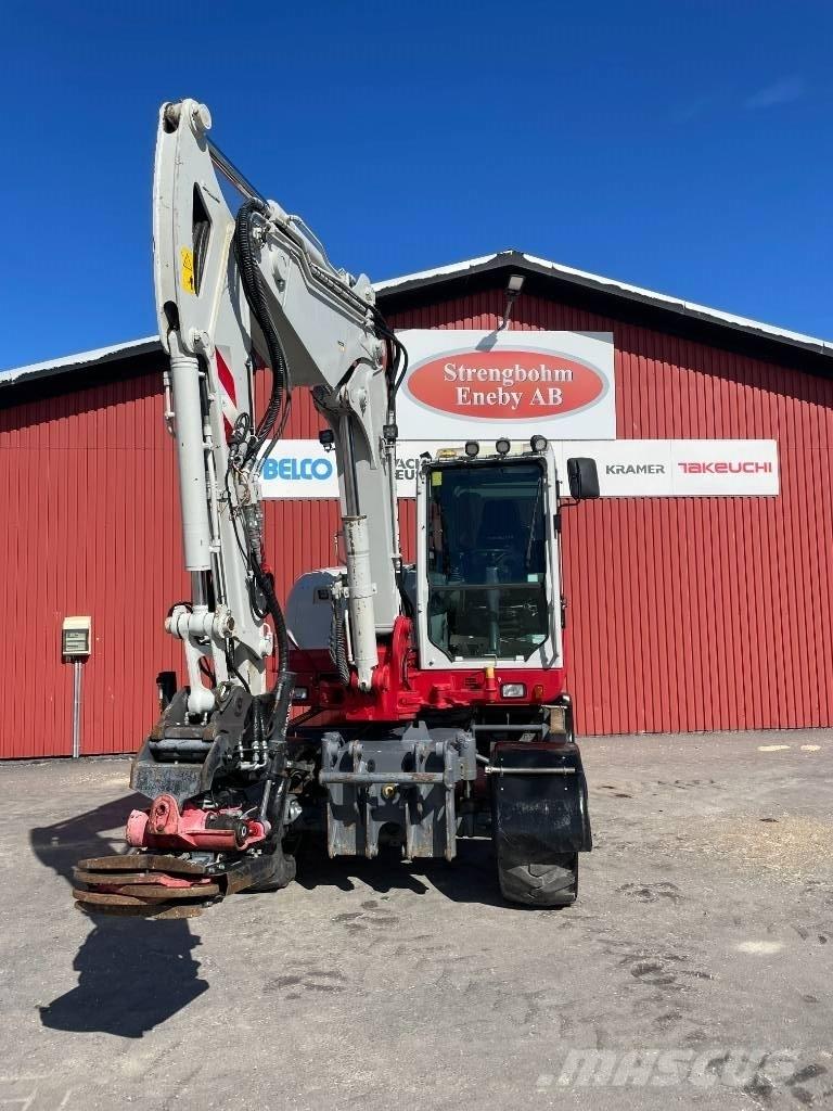 Takeuchi TB 295 W Bageri točkaši