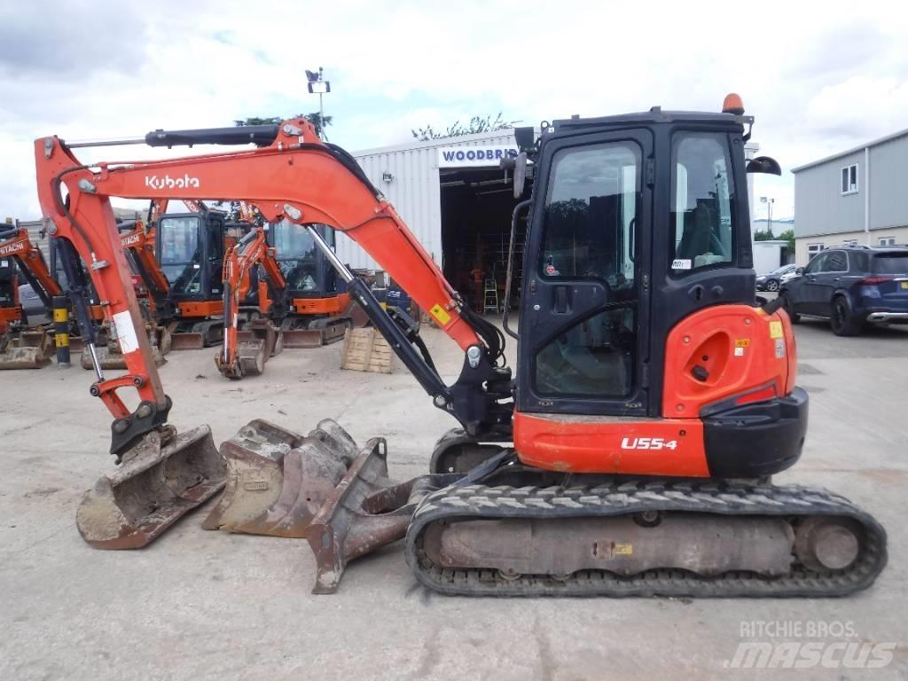 Kubota U 55-4 Mini bageri < 7t