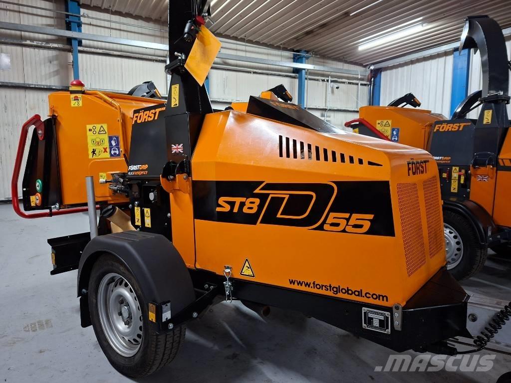 Forst ST8D Drobilice drva / čiperi