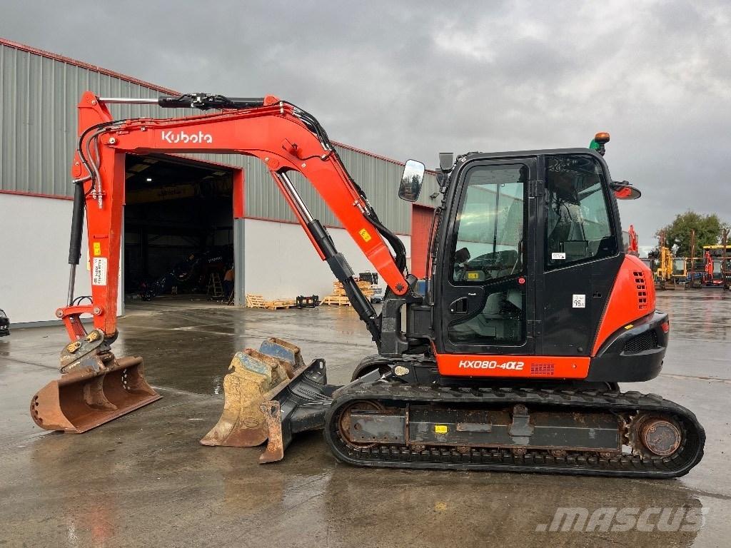 Kubota KX 080-4 Midi bageri 7t – 12t
