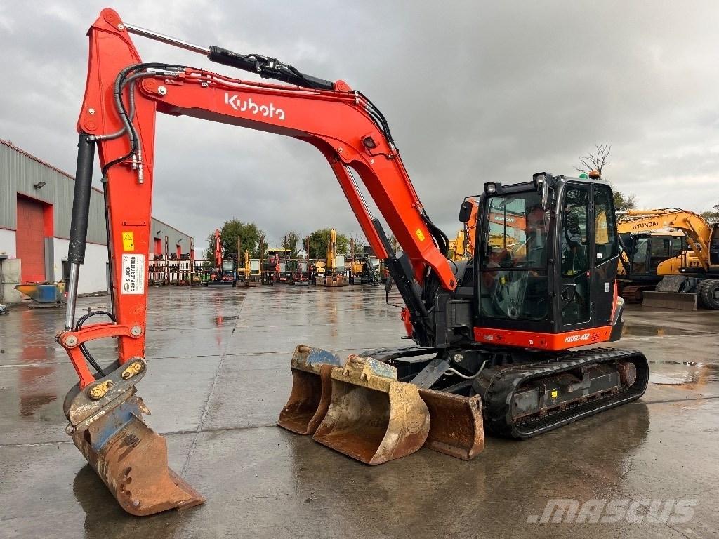 Kubota KX 080-4 Midi bageri 7t – 12t