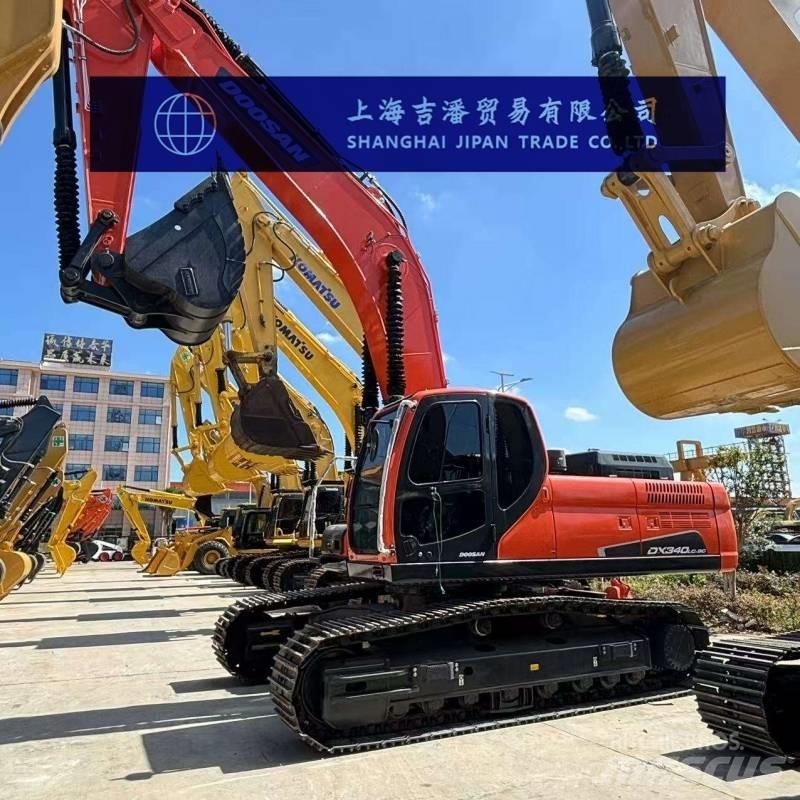 Doosan DX 340 Bageri guseničari