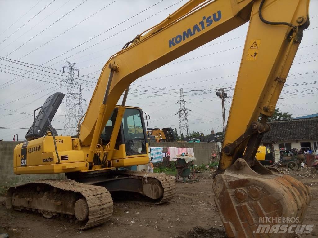 Komatsu pc220-7 Bageri guseničari
