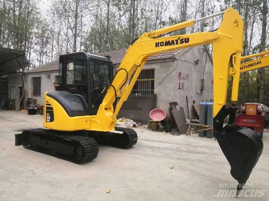 Komatsu PC55MR Bageri guseničari