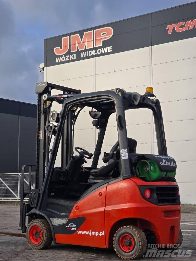 Linde H 16 T - 01 Plinski viljuškari