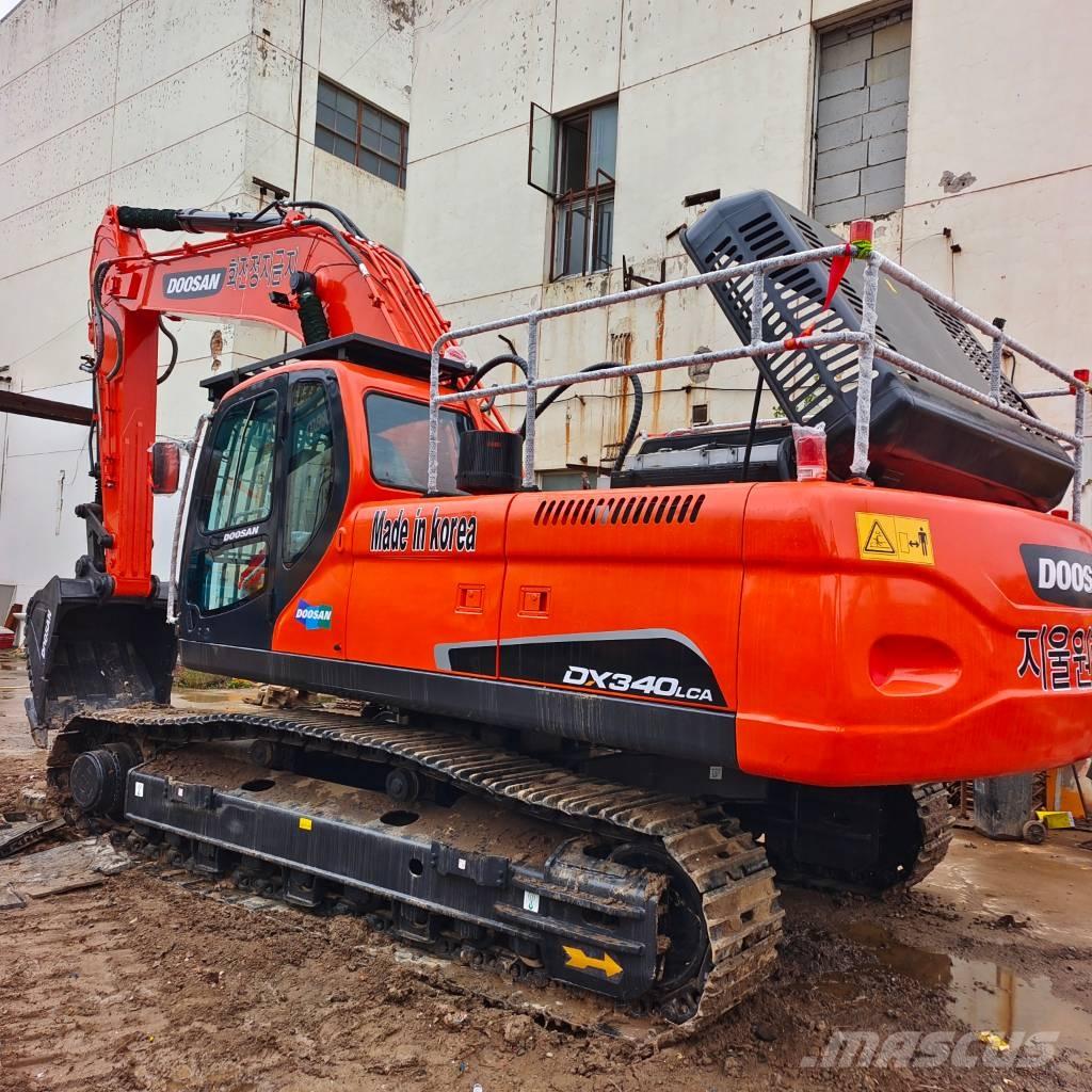 Doosan DX 340 LC Bageri guseničari