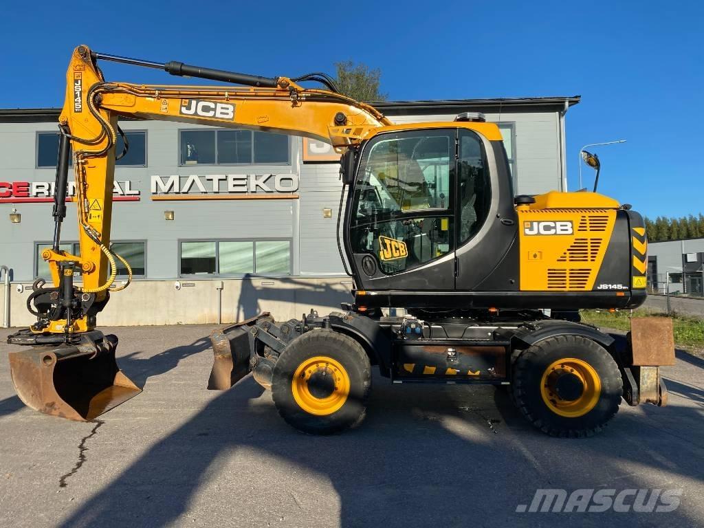 JCB JS145W T4i Bageri točkaši