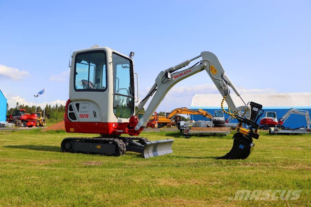 Takeuchi TB216 Mini bageri < 7t