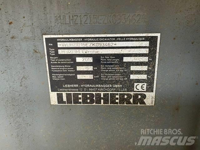 Liebherr LH40M Bageri za prenos primarnih/sekundarnih sirovina