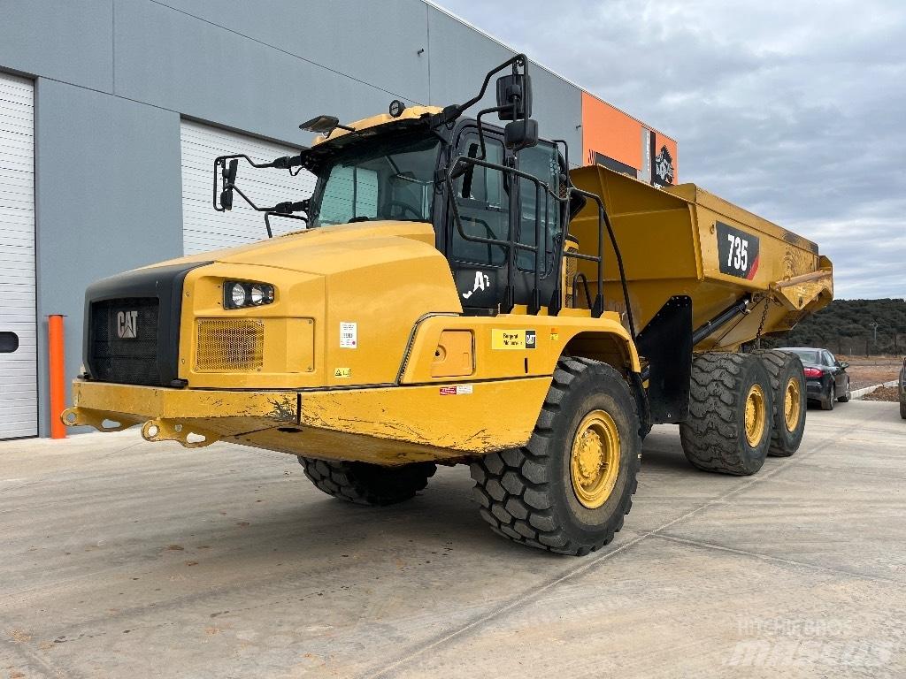 CAT 735 Zglobni damperi