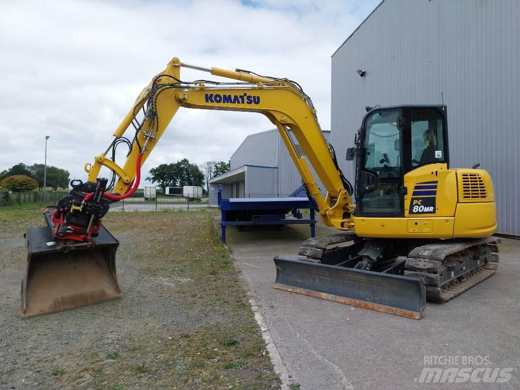 Komatsu PC80MR-5 Midi bageri 7t – 12t