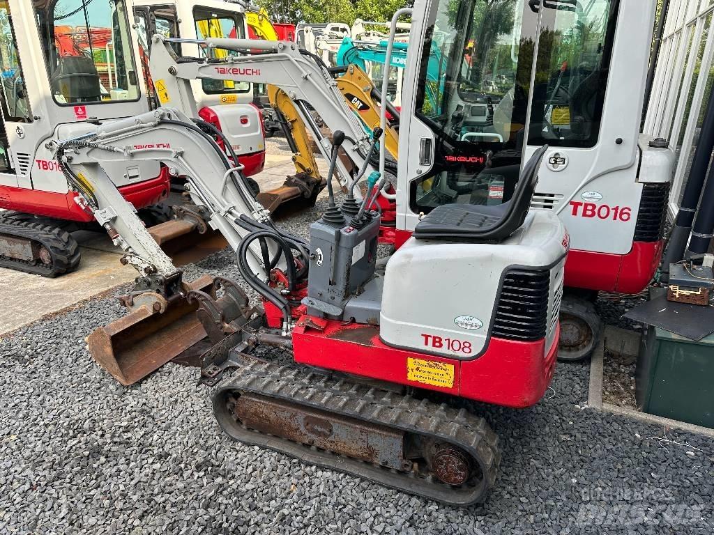 Takeuchi TB108 Mini bageri < 7t