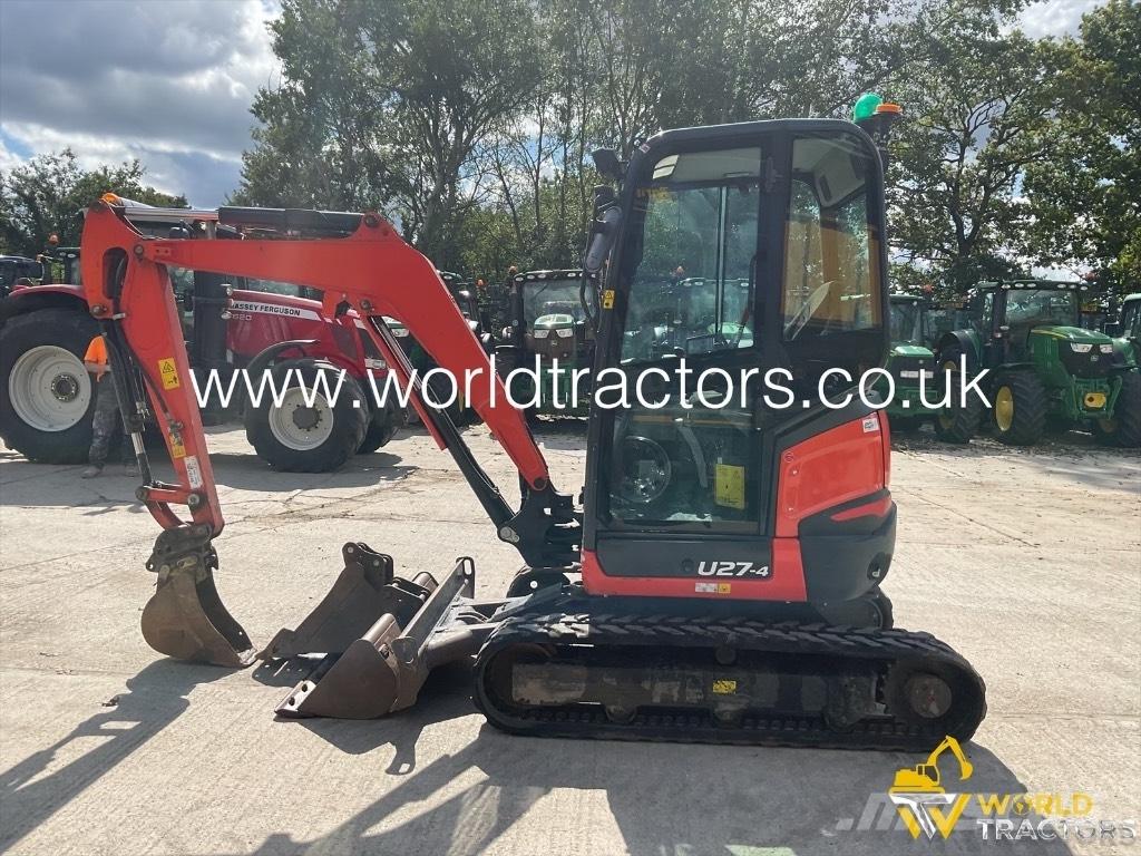 Kubota U 27-4 Mini bageri < 7t