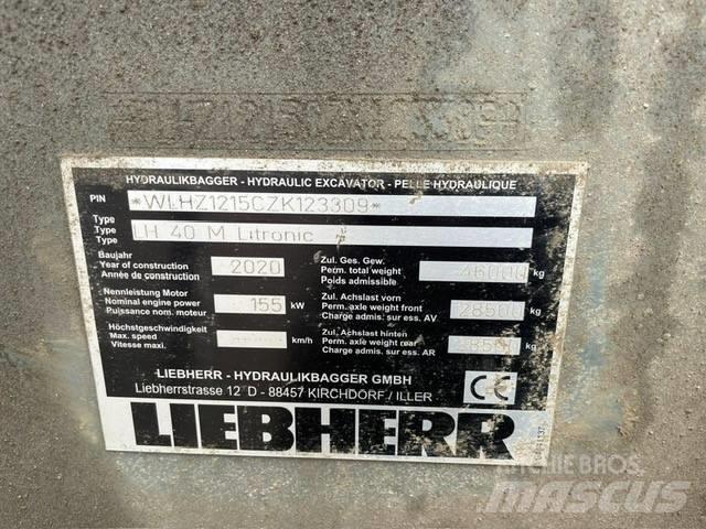 Liebherr LH40M Bageri za prenos primarnih/sekundarnih sirovina